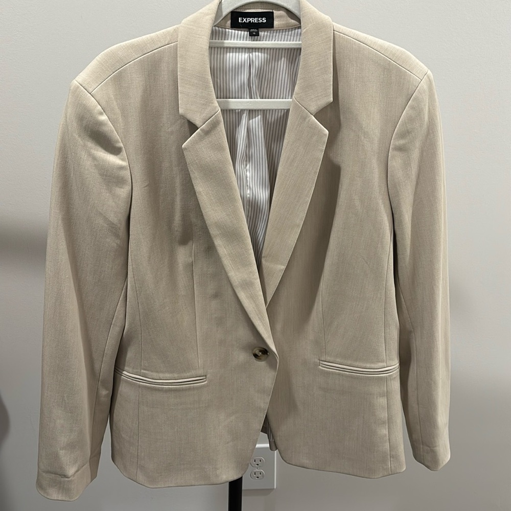 Express Tan Blazer